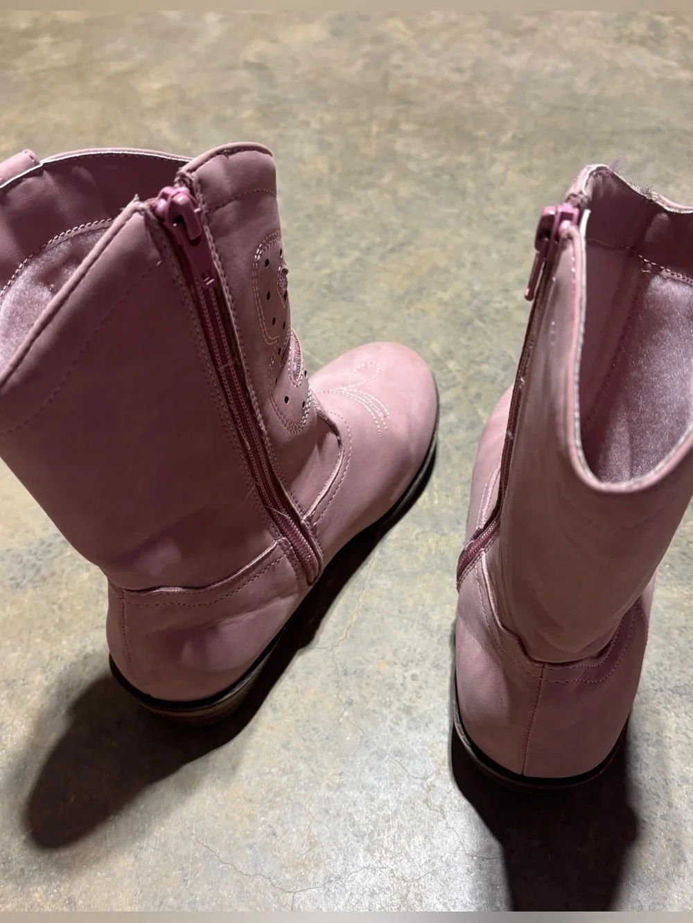Gymboree Pink Western-Style Kids Boots